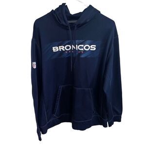 Nike x NFL Denver Broncos navy hoodie sweatshirt